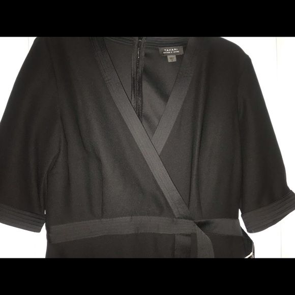 Size 8 Tahari little black dress. - Picture 2 of 6